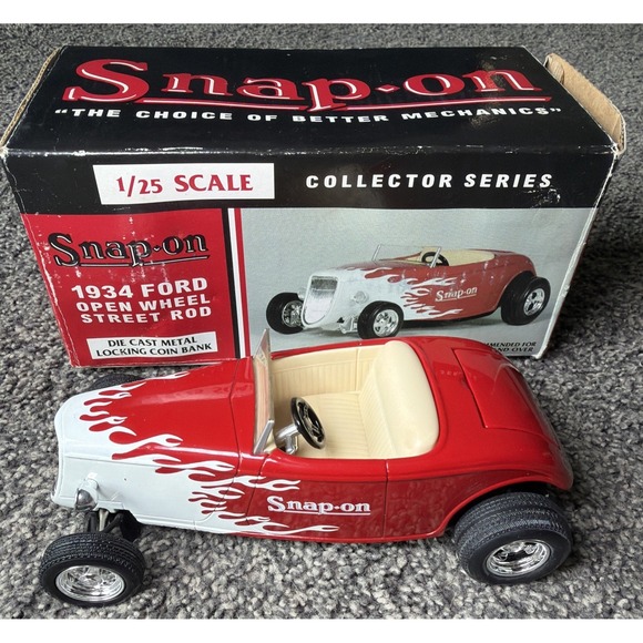 SpecCast Other - SpecCast Snap-On Ford 1934 Open Wheel Street Rod, Collector Series, Diecast 1/25